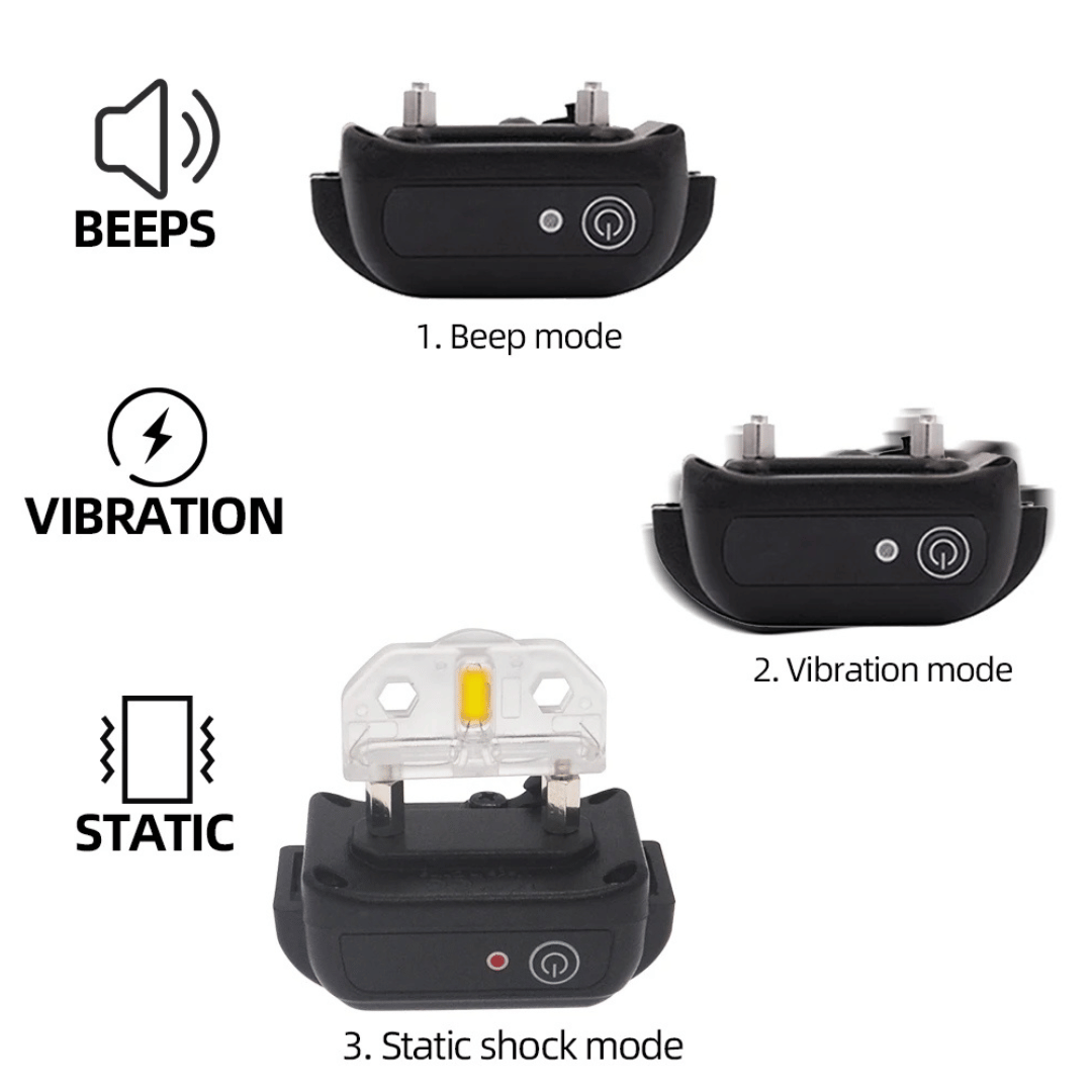 1000m Dog Training Collar & Receiver | Waterproof Anti-Bark E-Collar 8