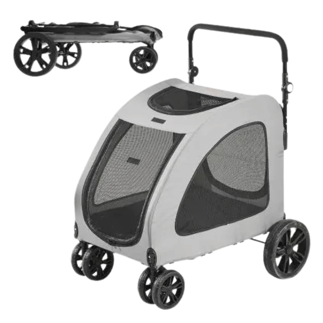 High Strength & Spacious Dog Stroller for Large Dogs up to 72kg 2