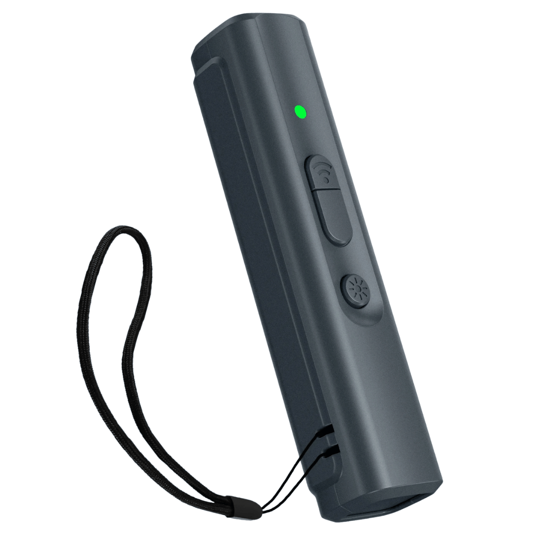 Slimline Ultrasonic Dog Bark Controller with Light & Buzzer | USB Rechargeable 3