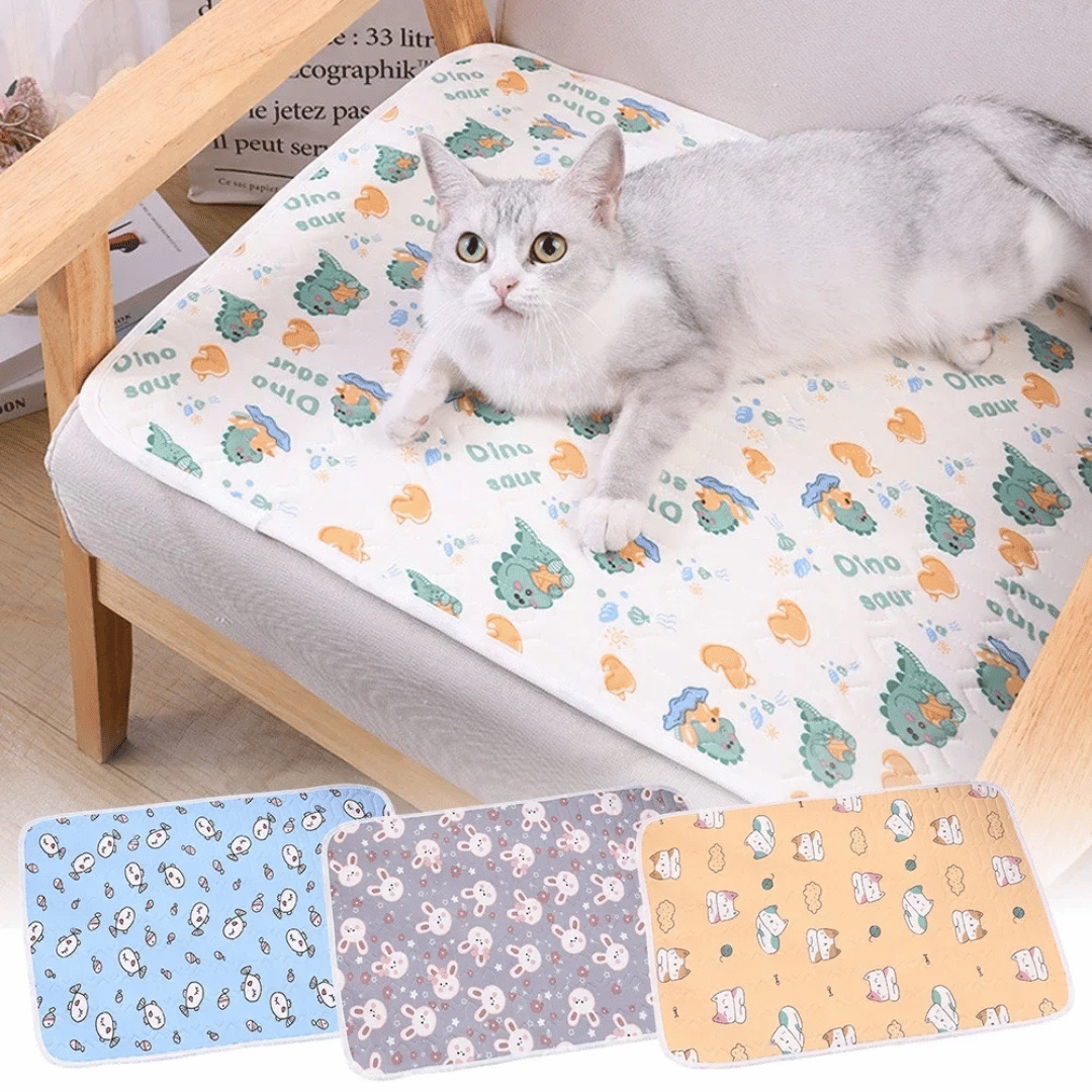 Breathable Ice Silk Pet Cooling Mat for Dogs & Cats 6