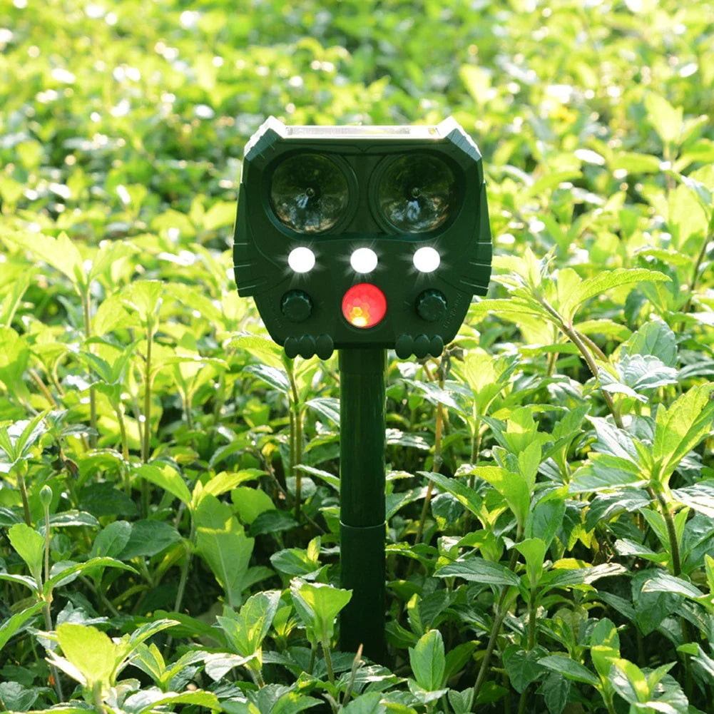 Solar-Powered Ultrasonic Animal Deterrent to Repel Birds, Rodents & Unwanted Cats From Your Garden 19