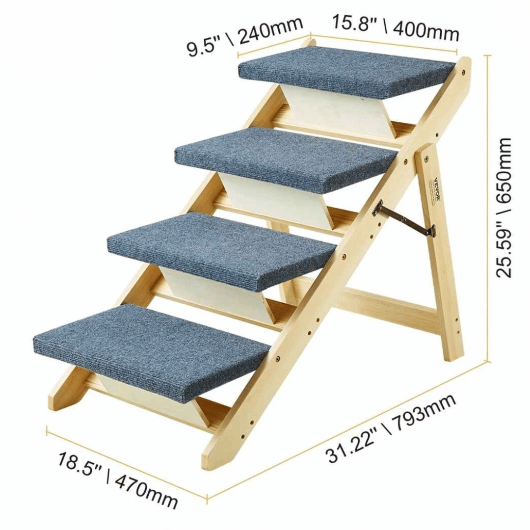 2-In 1 Secure Dog Steps & Ramp 8