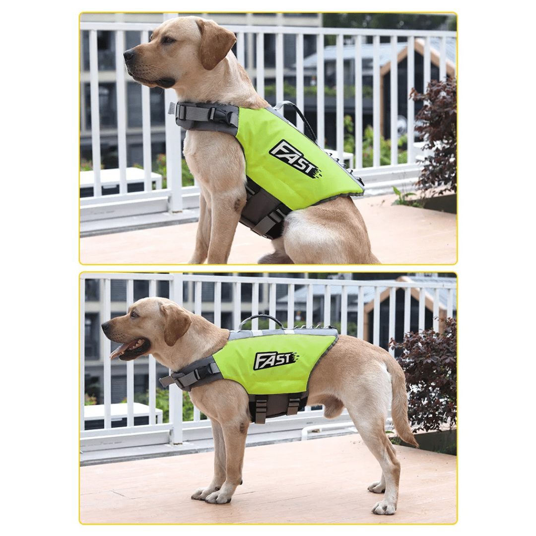 Dog Life Jacket Safety Vest for Swimming | Adjustable & Reflective Dog Swim Vest 11