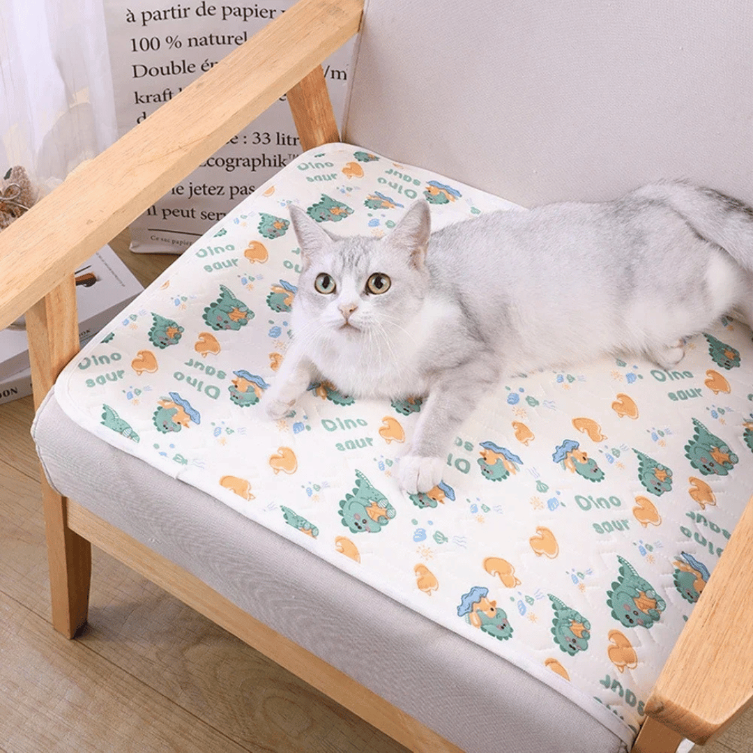 Breathable Ice Silk Pet Cooling Mat for Dogs & Cats 10