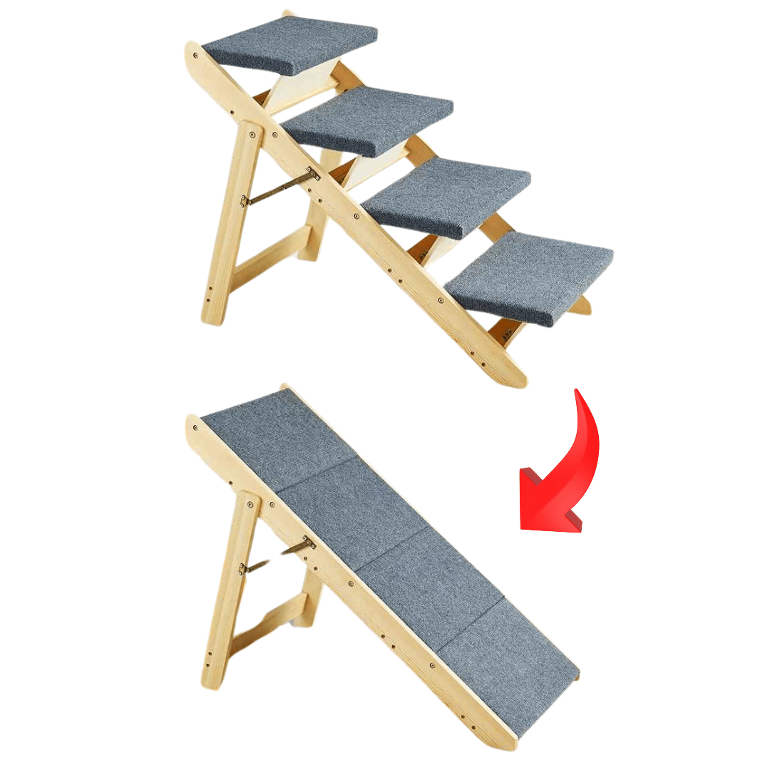 2-In 1 Secure Dog Steps & Ramp 1