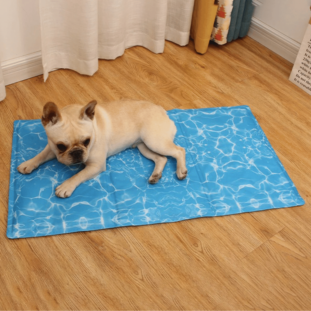 Gel-Filled Dog Cooling Mat | Water-Resistant PVC Pet Cool Pad 6
