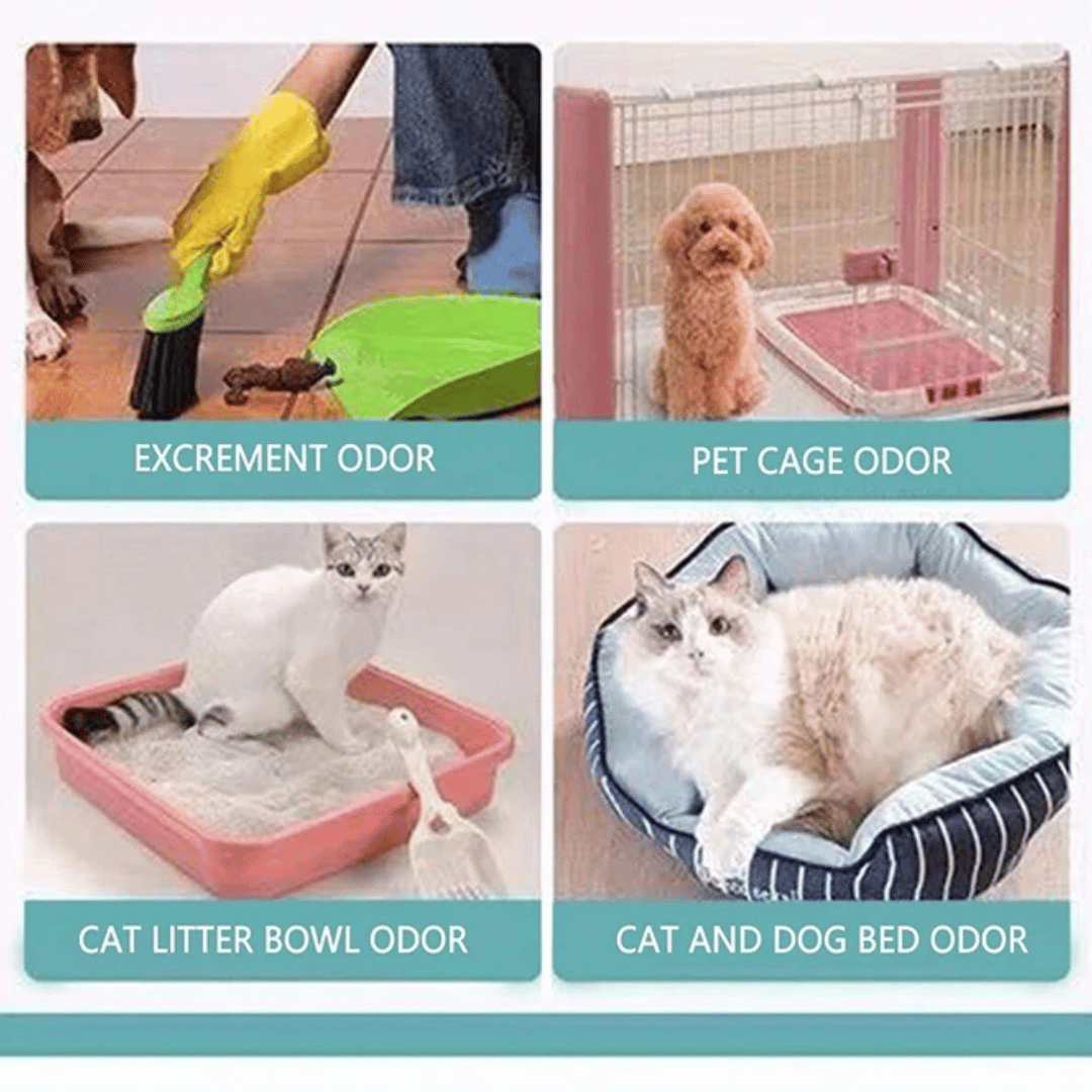 Smart Sensor Cat Litter Odour Eliminator | USB Rechargeable