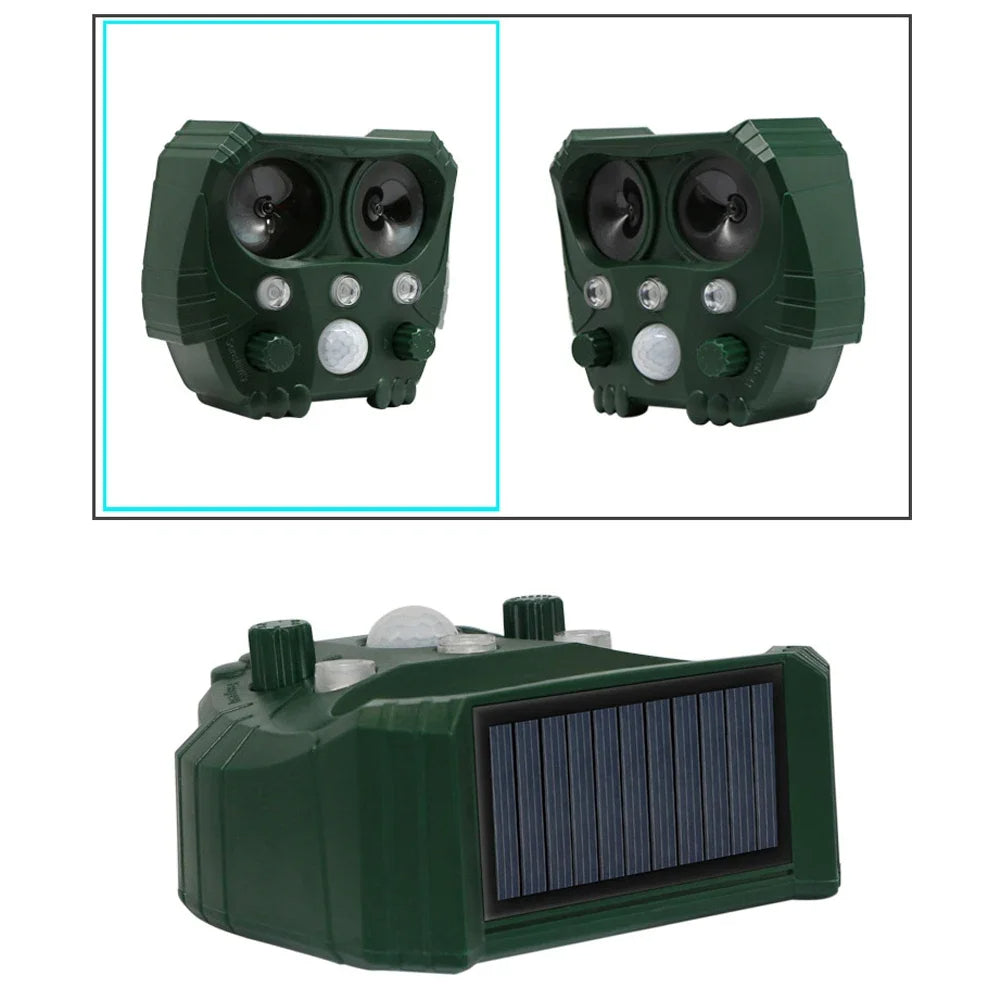 Solar-Powered Ultrasonic Animal Deterrent to Repel Birds, Rodents & Unwanted Cats From Your Garden 12