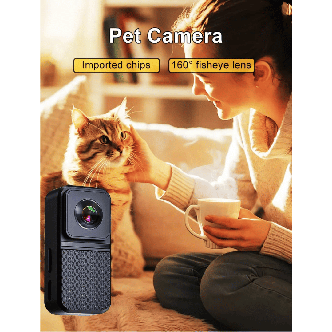 Pet Collar Camera with 160° Wide-Angle Lens | Full HD 1080P Video for Dogs & Cats 11