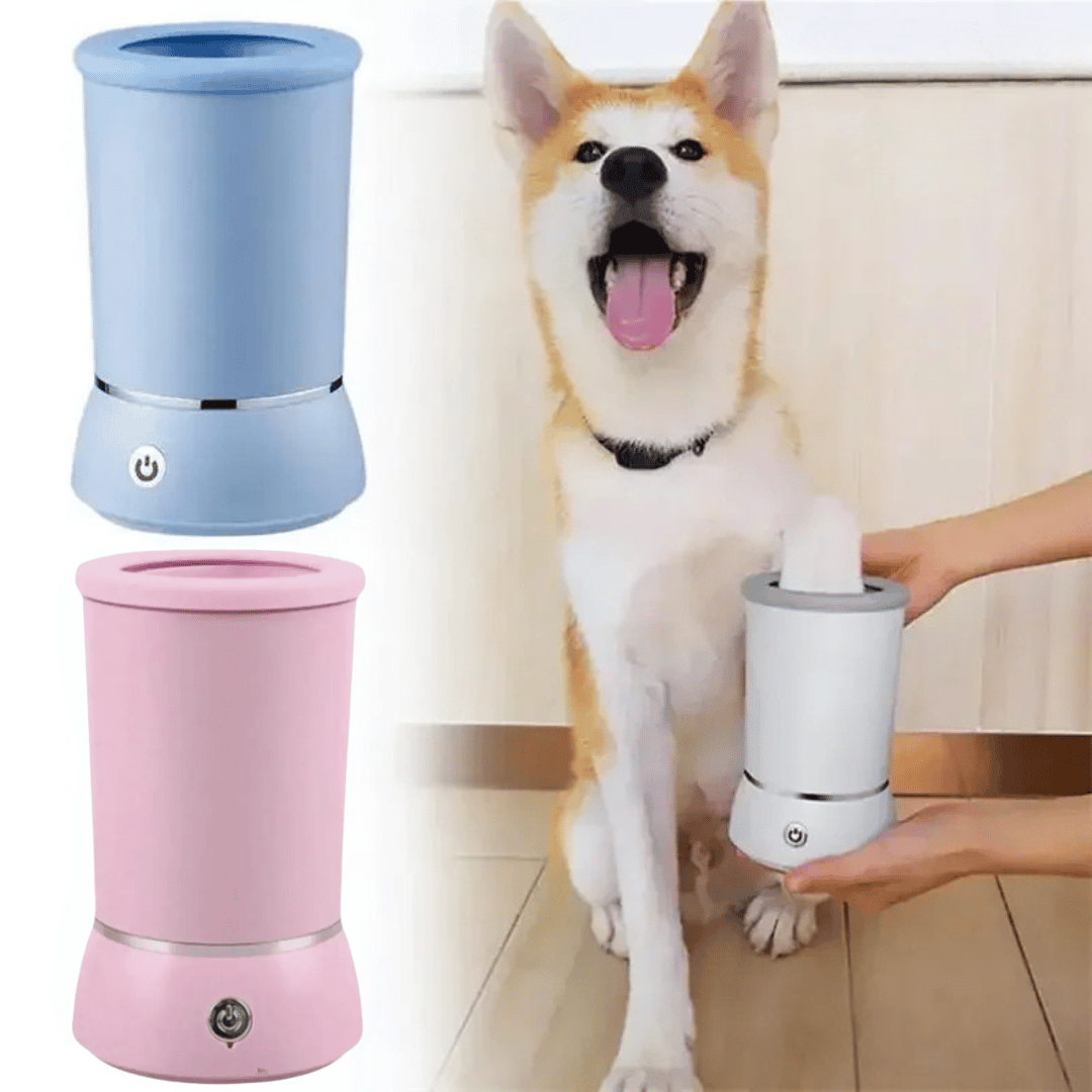 Automatic Dog Paw Cleaner Cup for Quick & Easy On-The-Go Paw Washing | Low-Noise & USB Rechargeable 3
