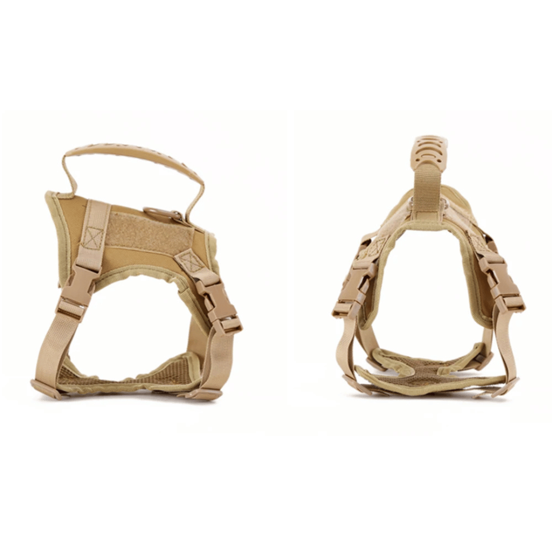 Military-Style Tactical Cat Harness & Leash 17