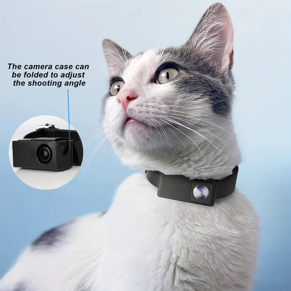 Pet Collar Camera with 160° Wide-Angle Lens | Full HD 1080P Video for Dogs & Cats 5