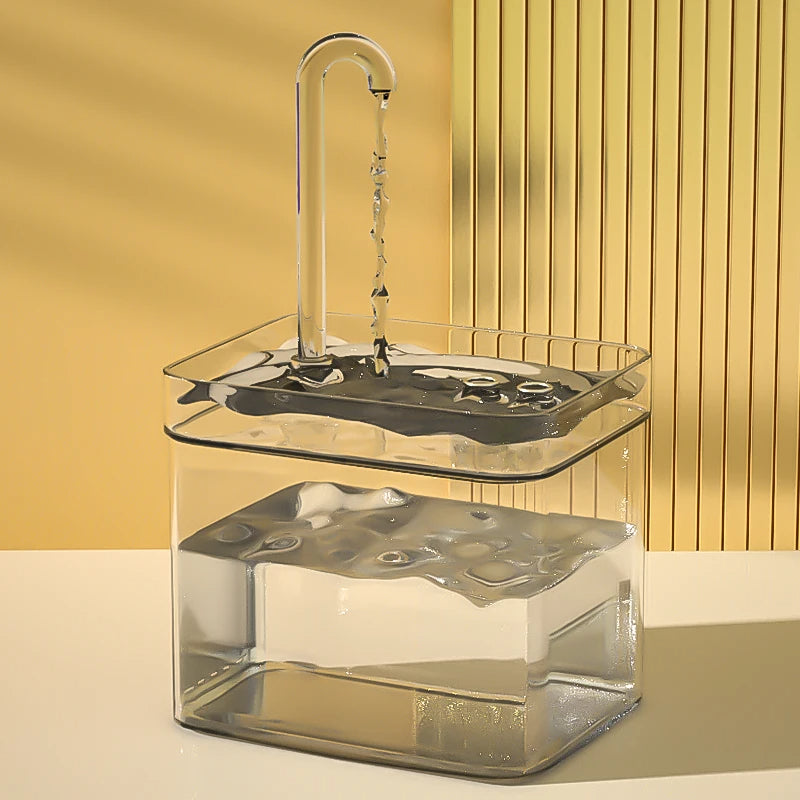 1.5L Automatic Cat Water Fountain & Filter | USB Rechargeable