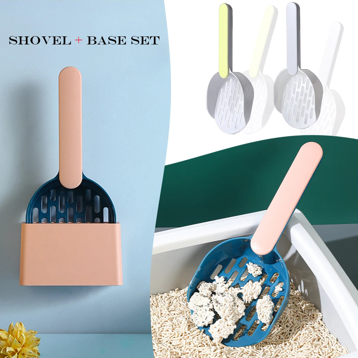 Aesthetic Cat Littler Scoop & Holder