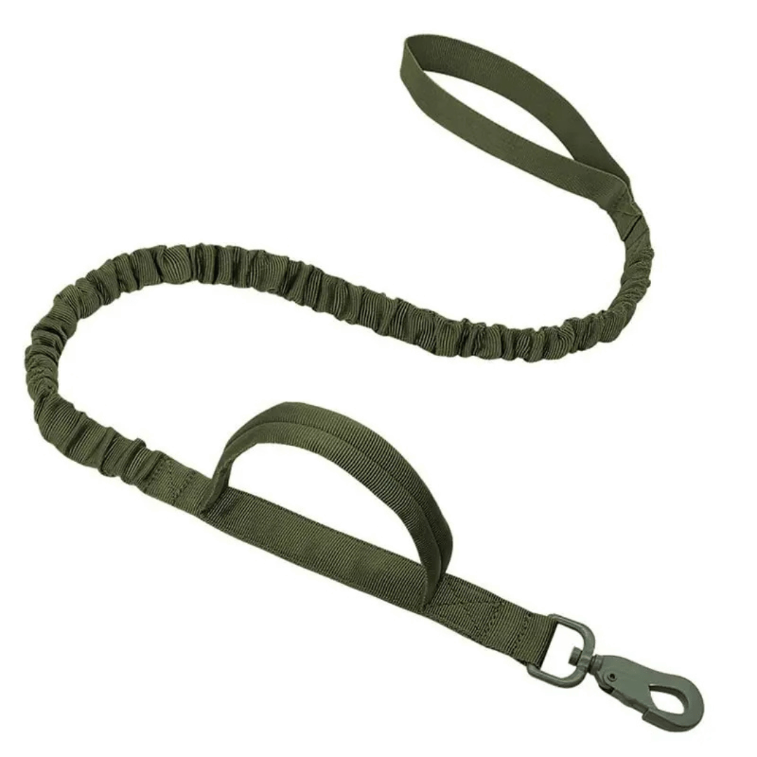 Heavy Duty Military-Style Tactical Dog Collar & Leash for Large & XL Dogs 15