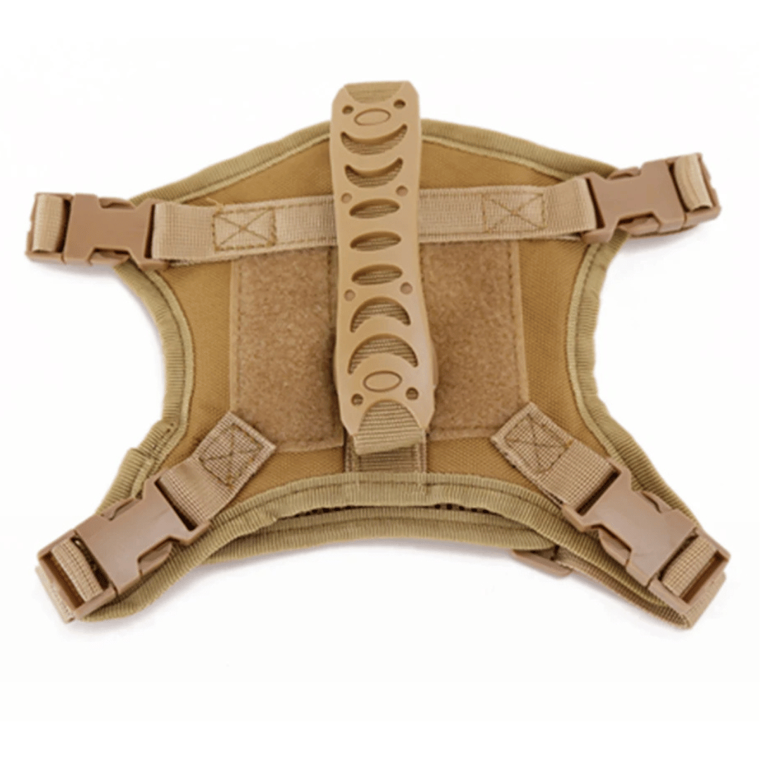 Military-Style Tactical Cat Harness & Leash 14