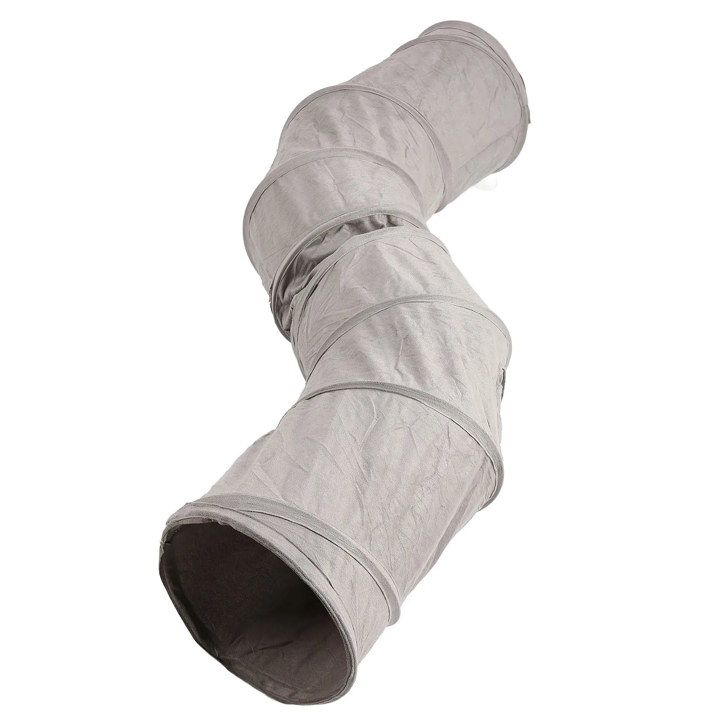 Pop-Up Cat Tunnel with Crinkle Material | Foldable & Portable Cat Play Tube