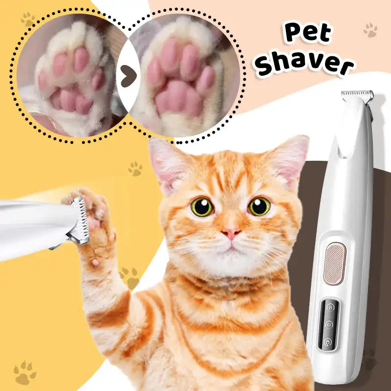 Cordless Dog Paw Trimmer with LED Light for Safe Grooming 10