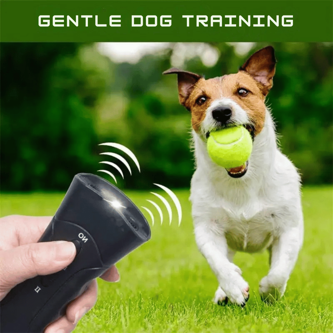 Ultrasonic Dog Bark Control Device with LED Torch 10
