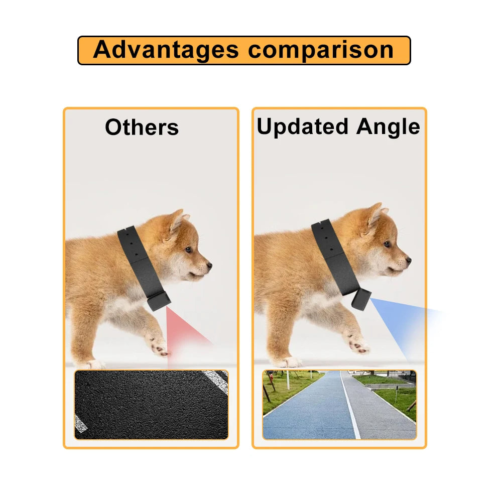 Pet Collar Camera with 160° Wide-Angle Lens | Full HD 1080P Video for Dogs & Cats 10