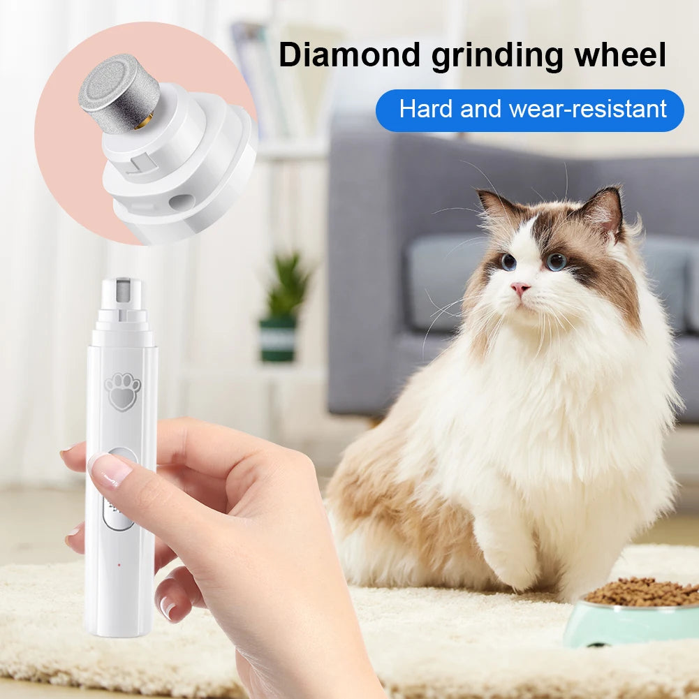 Diamond Precision Dog Nail Grinder with Quiet 2-Speed Operation 2