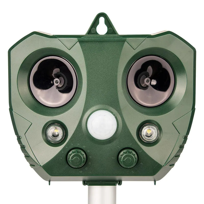 Solar Ultrasonic Animal Repeller for Gardens | Safe Motion-Activated Pest Deterrent for Rodents, Birds, Foxes & Cats 4