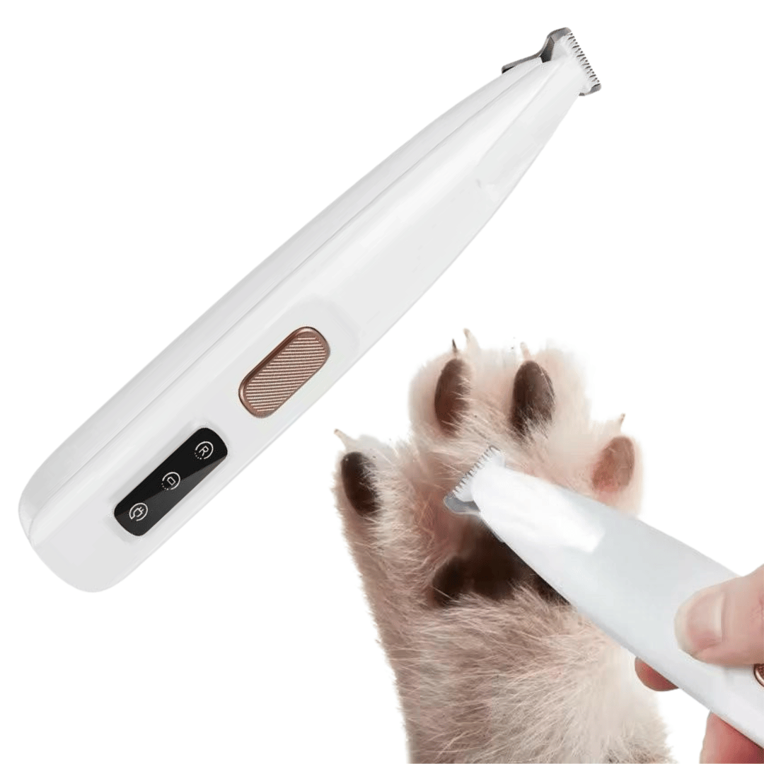 Cordless Dog Paw Trimmer with LED Light for Safe Grooming 1
