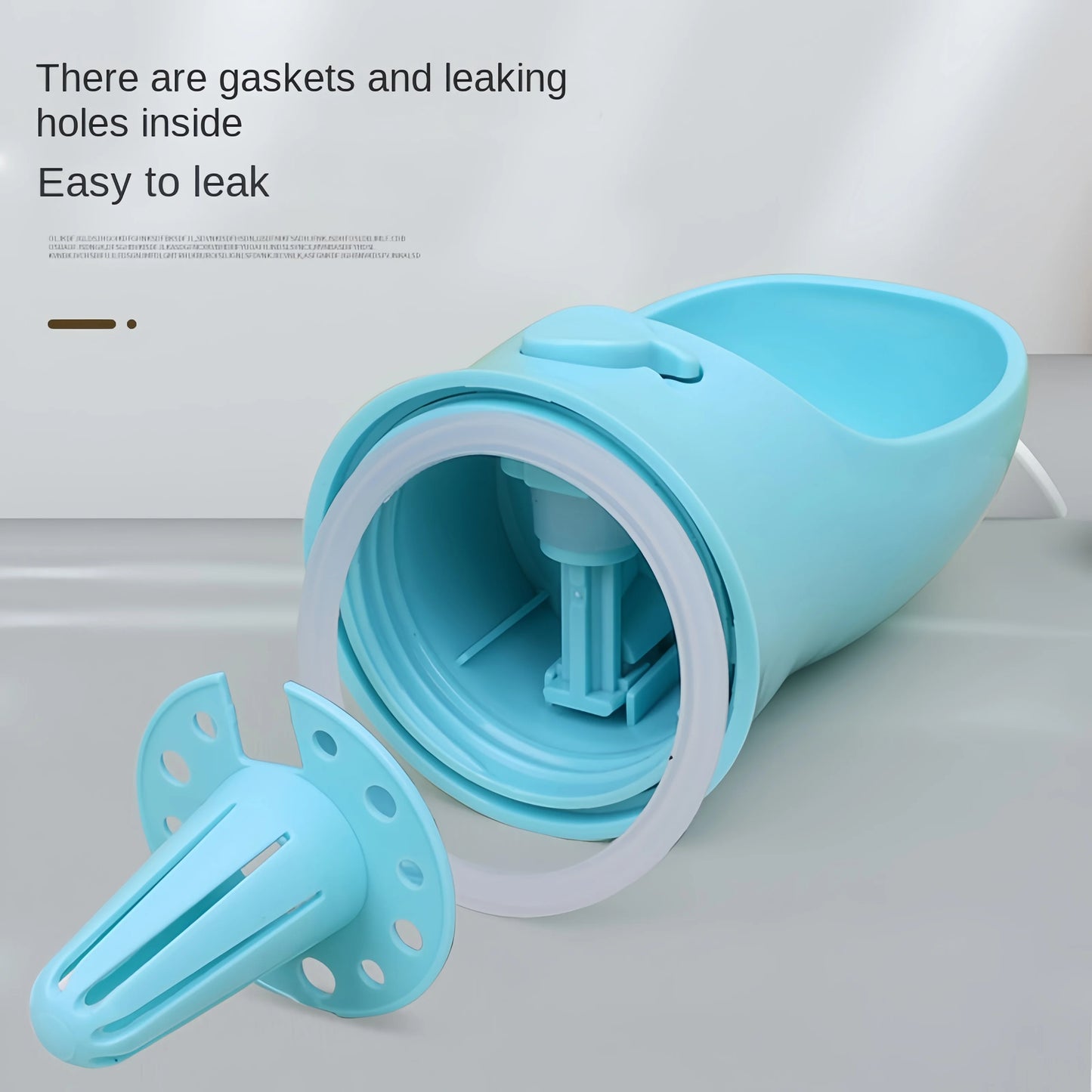 2-In-1 Portable Dog Water Bottle & Food Storage Container