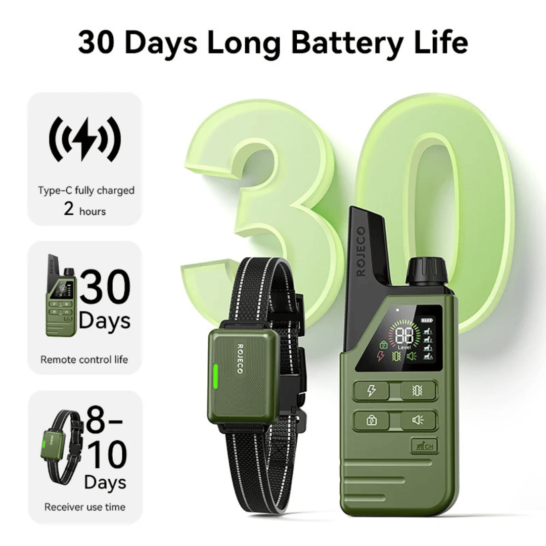 300m Smart Dog Training Collar & Remote Control 7