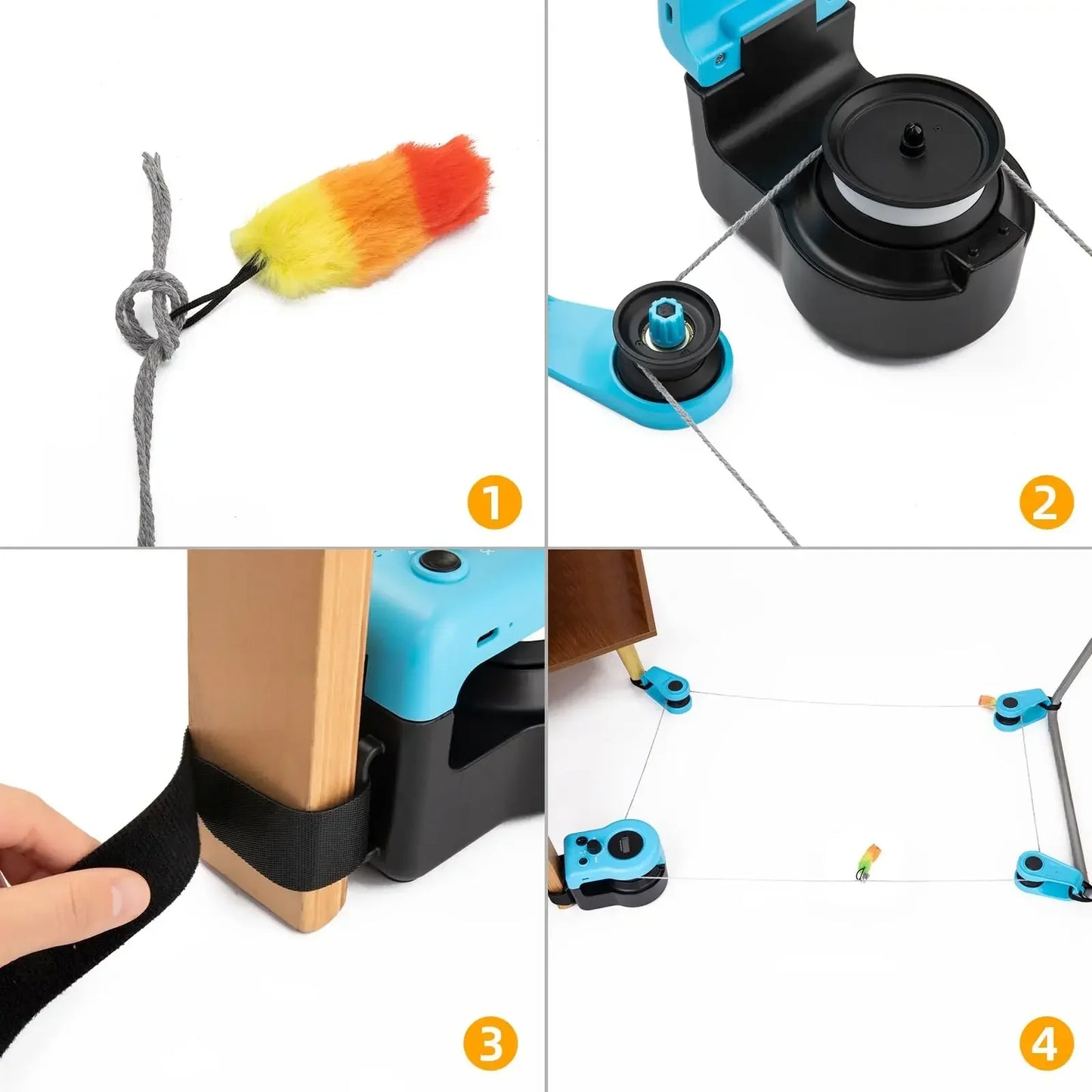 Interactive Cat Hunting Toy | Motion-Based Exercise Game for Indoor Cats