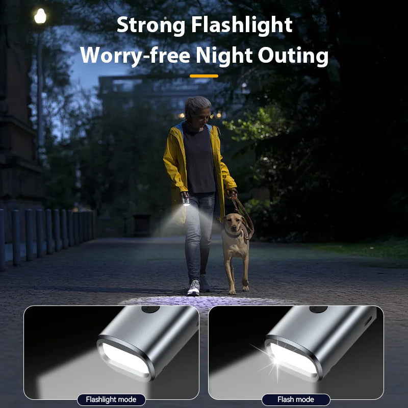 Handheld Ultrasonic Anti-Bark Dog Training Repeller with LED Light 12
