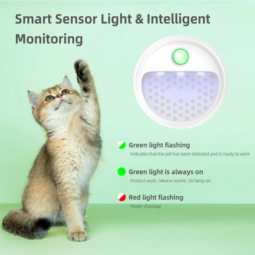 Automatic Cat Litter Deodoriser | Smart Pet Odour Eliminator
