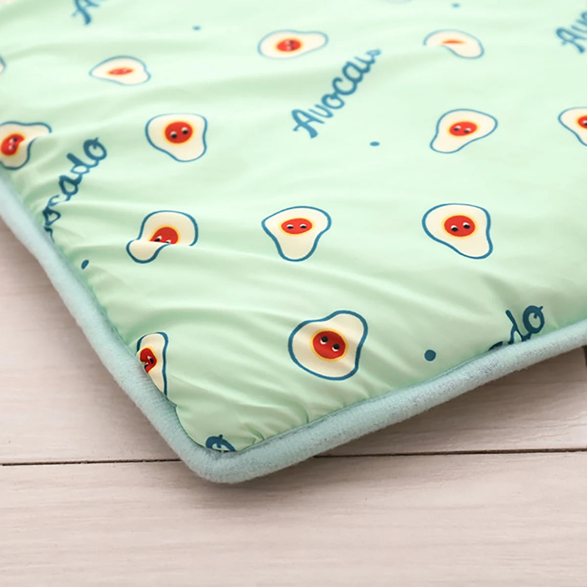 Cute Dog Cooling Mat Pad with Head Support | Breathable & Machine Washable 4