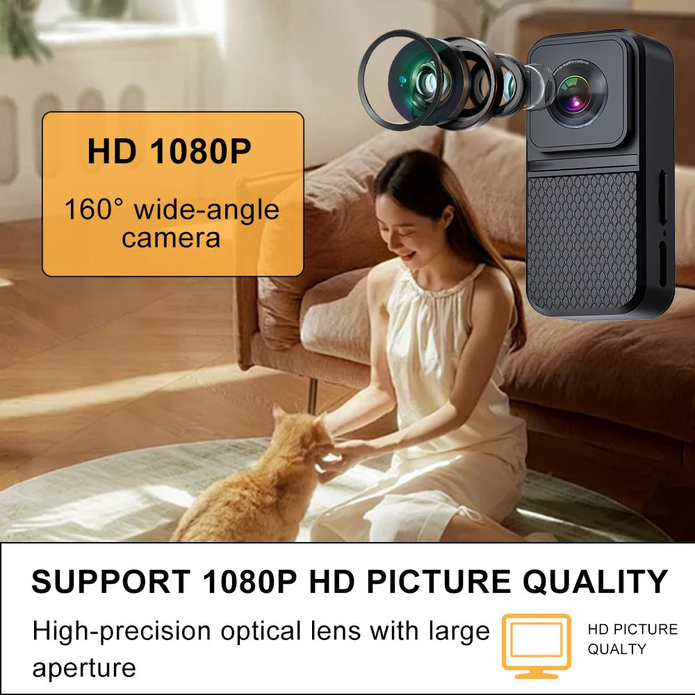 Pet Collar Camera with 160° Wide-Angle Lens | Full HD 1080P Video for Dogs & Cats 9