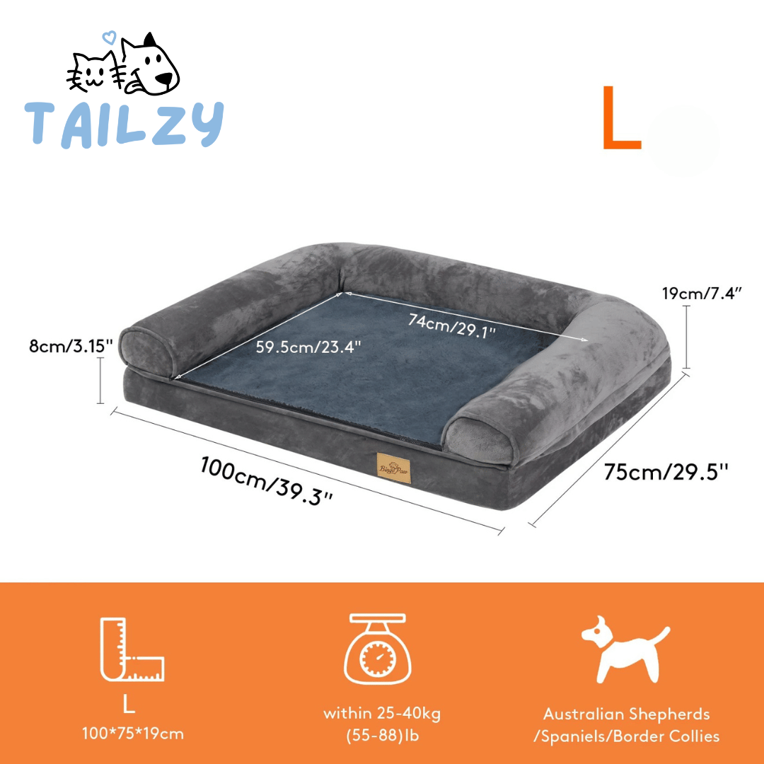XL Orthopedic Dog Bed Memory Foam Mattress for Large Dogs