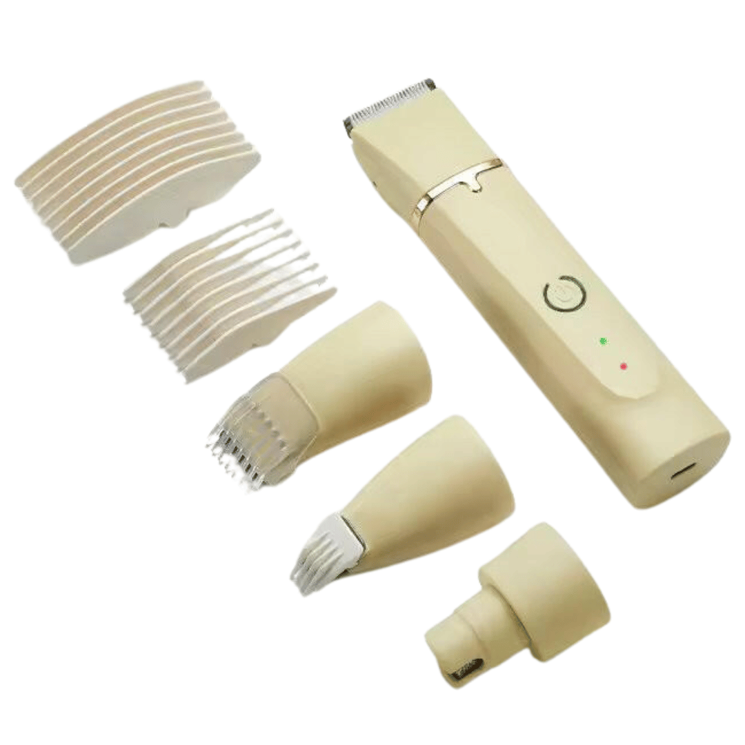 Cordless 4-in-1 Dog Grooming Clippers – Low Noise, Waterproof & Rechargeable 2