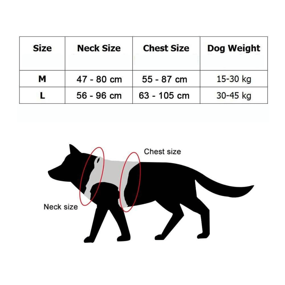 Large Dog Military-Style Dog Harness with Collar, Leash & Pouch Set | Tactical Dog Training Vest 17