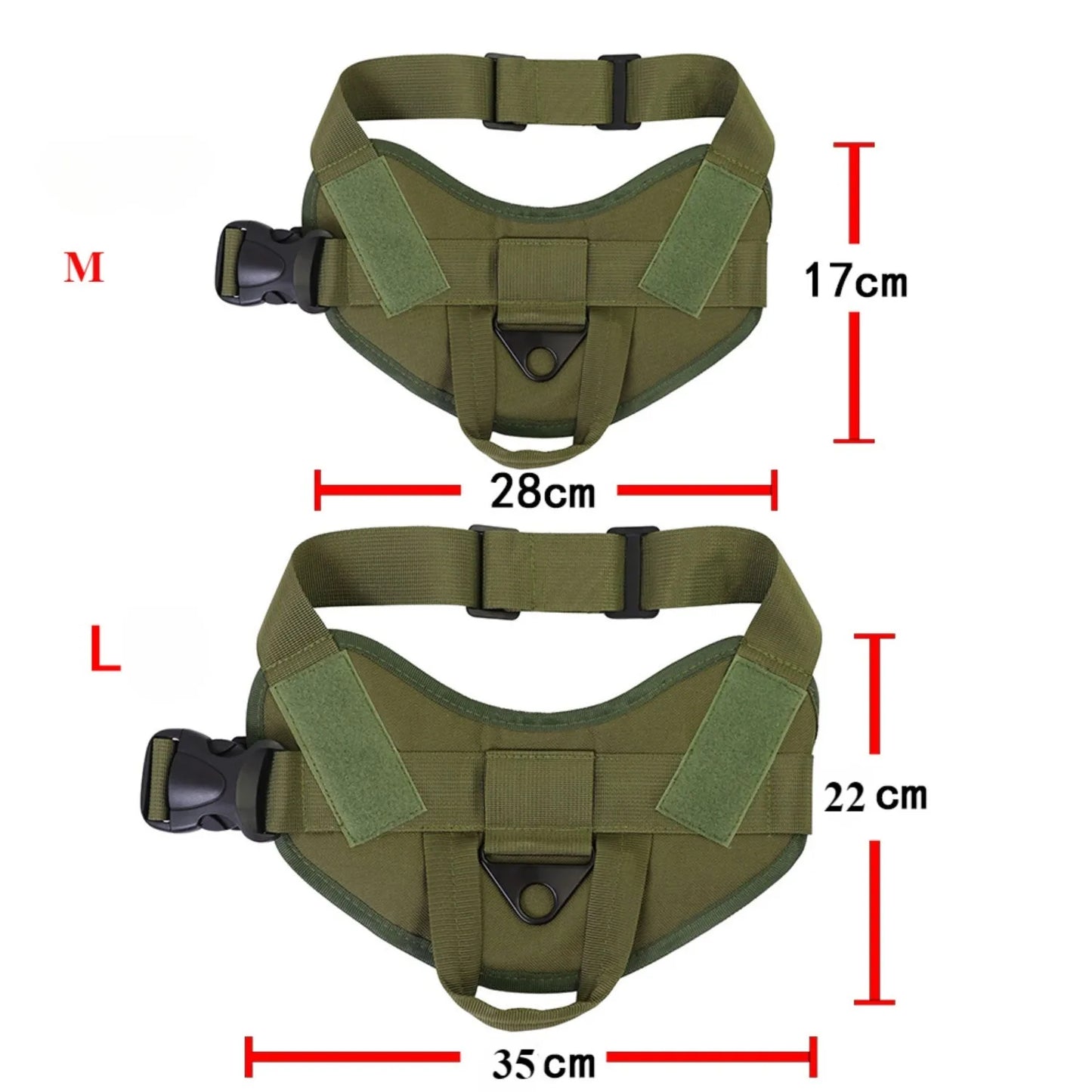 Supportive Military-Style Dog Harness for Big Dogs | Padded No-Pull Dog Vest with Handle 14