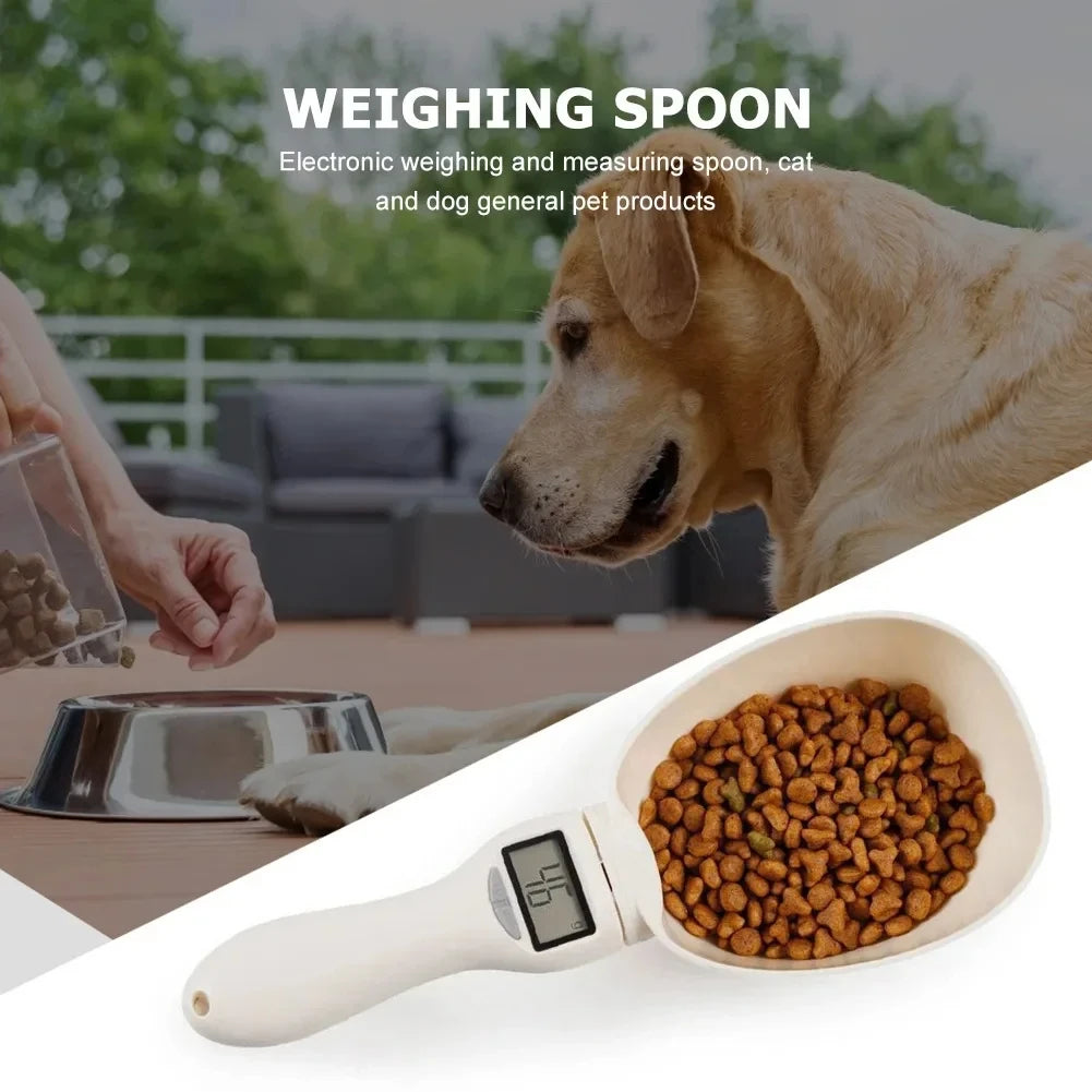 Digital Pet Food Measuring Scoop for Accurate Cat & Dog Food Portions up to 800g | LED Display 5