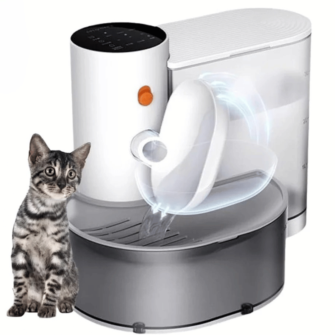 Automatic Cat Water Dispenser | Wireless Rechargeable Pet Water Fountain 2