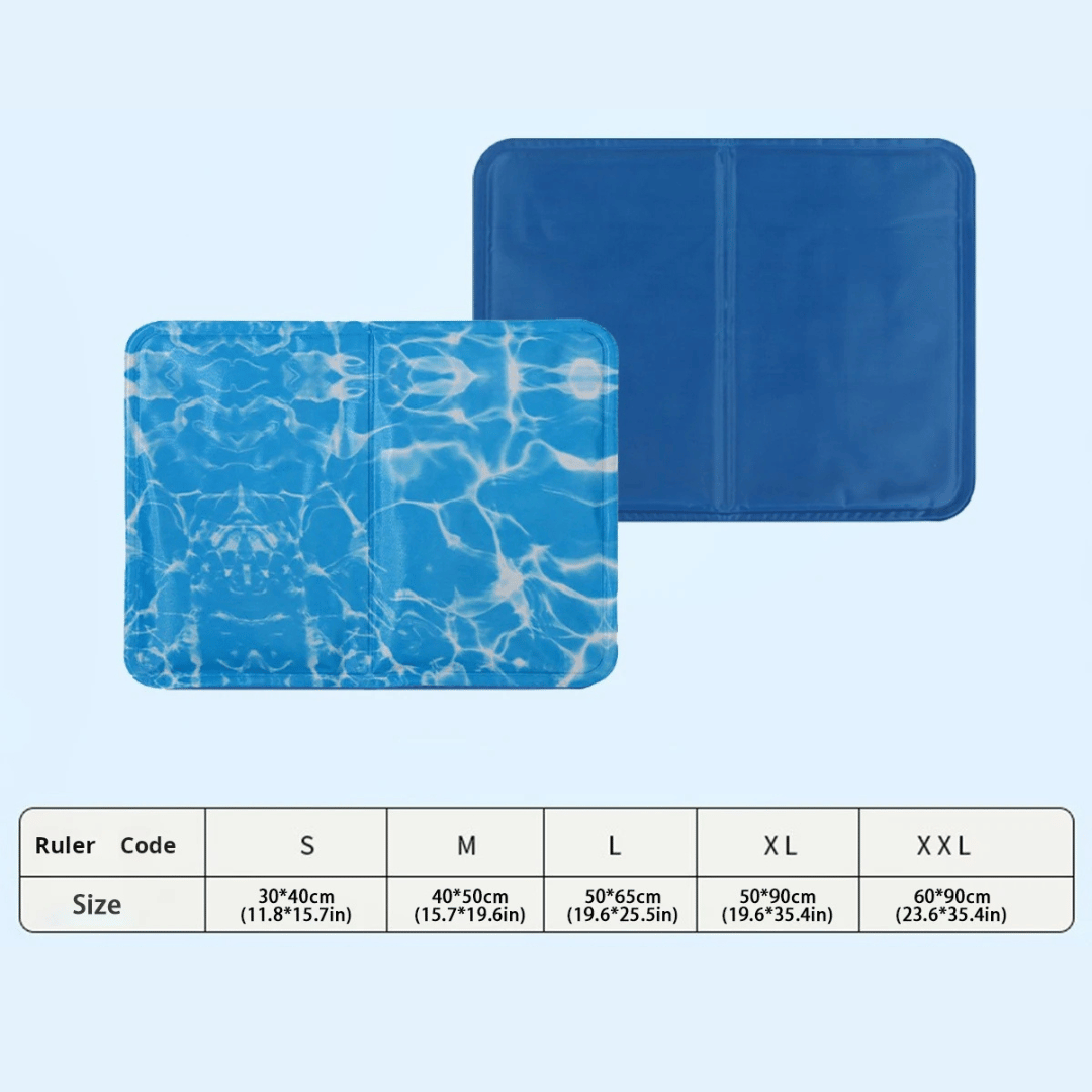 Gel-Filled Dog Cooling Mat | Water-Resistant PVC Pet Cool Pad 11