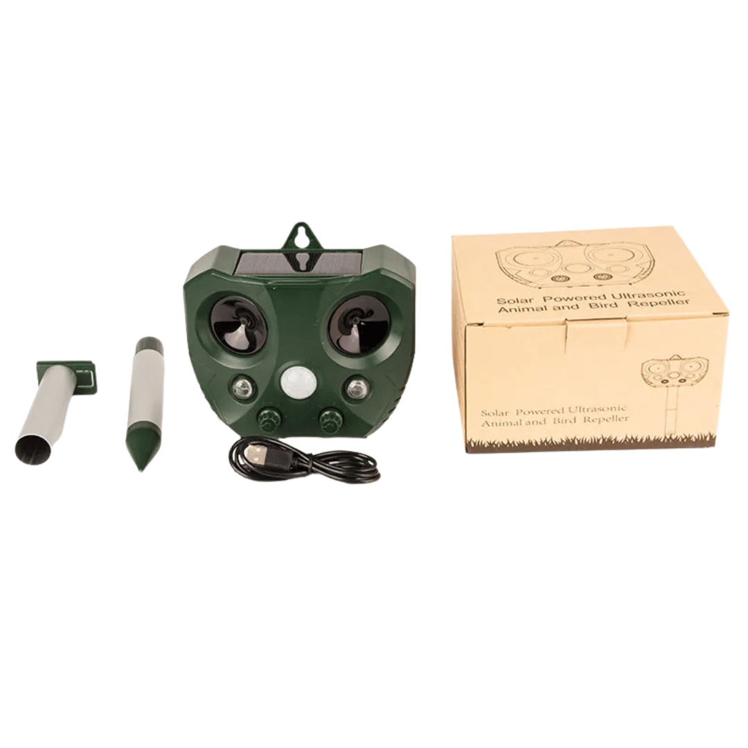 Solar Ultrasonic Animal Repeller for Gardens | Safe Motion-Activated Pest Deterrent for Rodents, Birds, Foxes & Cats 14