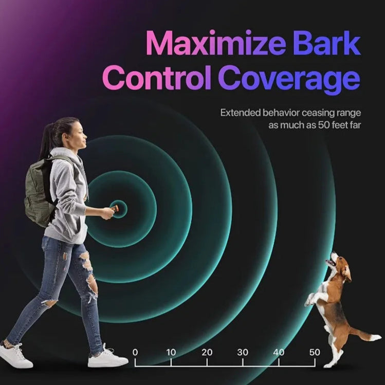 Handheld Ultrasonic Anti-Bark Dog Behavior Training Device with LED Light 4