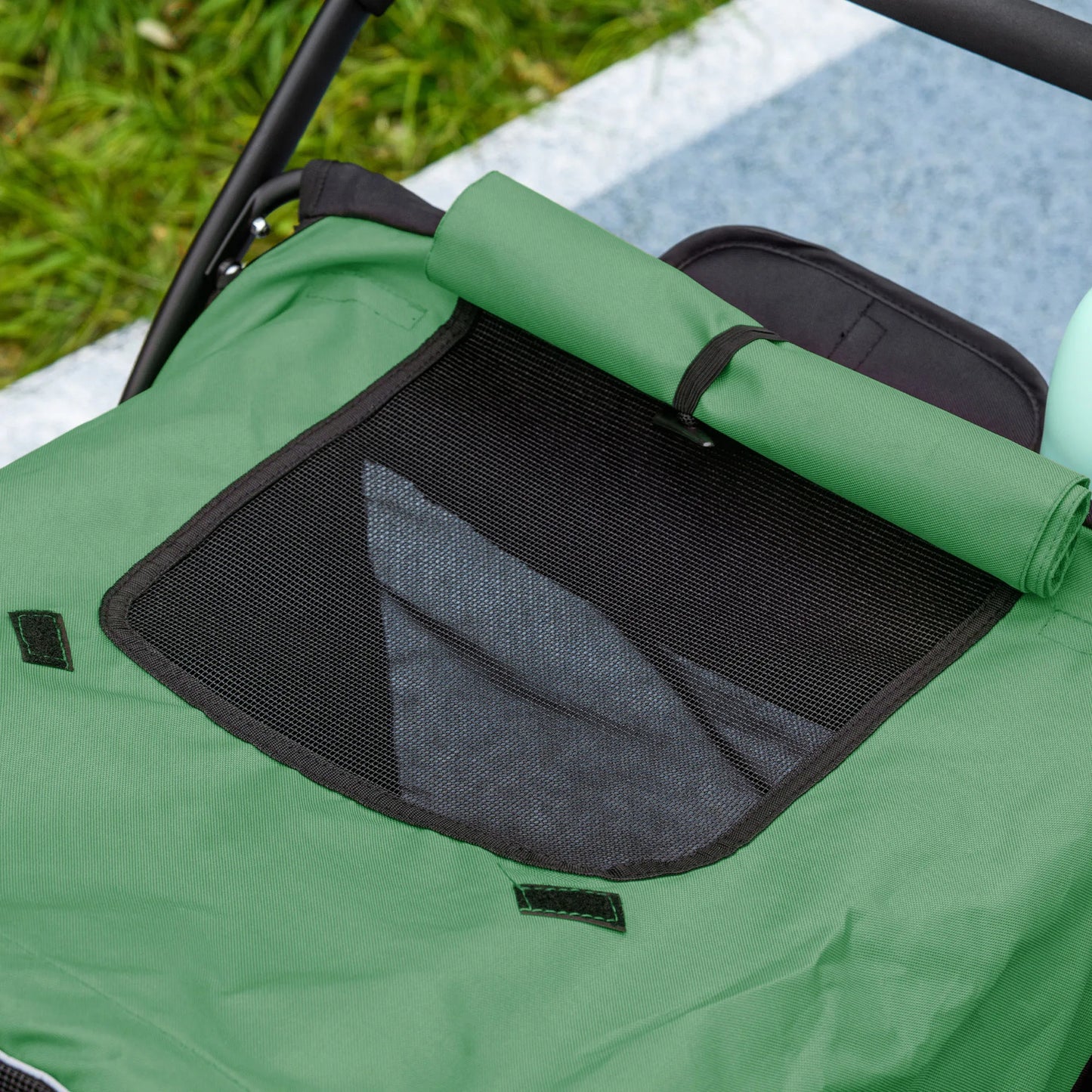 Heavy-Duty Dog Stroller for Large Dogs with Inflatable Tyres for Outdoor Terrain 3