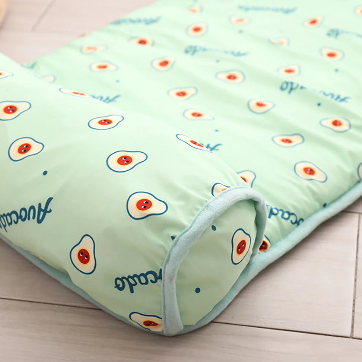 Cute Dog Cooling Mat Pad with Head Support | Breathable & Machine Washable 3
