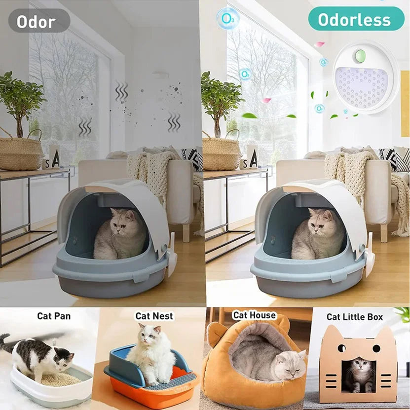 Automatic Cat Litter Deodoriser | Smart Pet Odour Eliminator