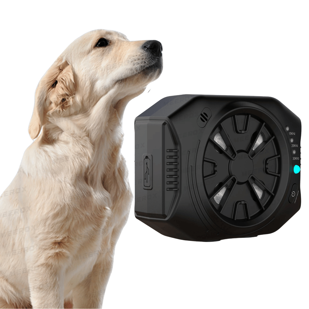 Waterproof Ultrasonic Dog Barking Deterrent Device for Indoor & Outdoor Use 2