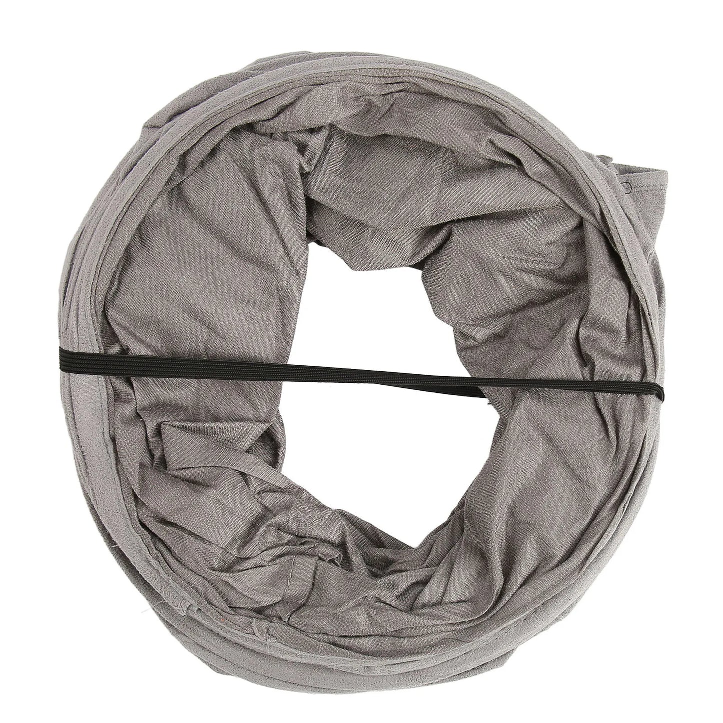 Pop-Up Cat Tunnel with Crinkle Material | Foldable & Portable Cat Play Tube