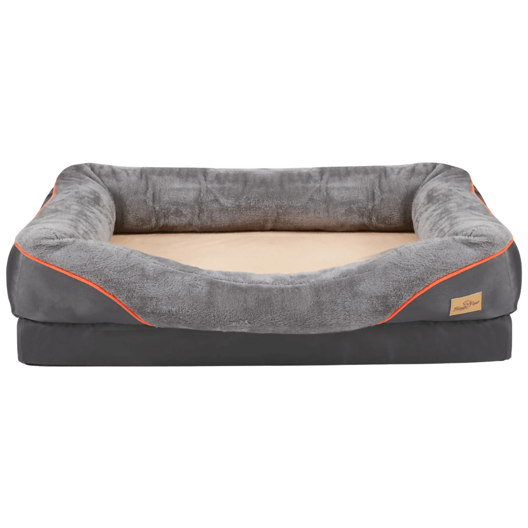Extra-Large Orthopedic Memory Foam Dog Bed for Large Dogs