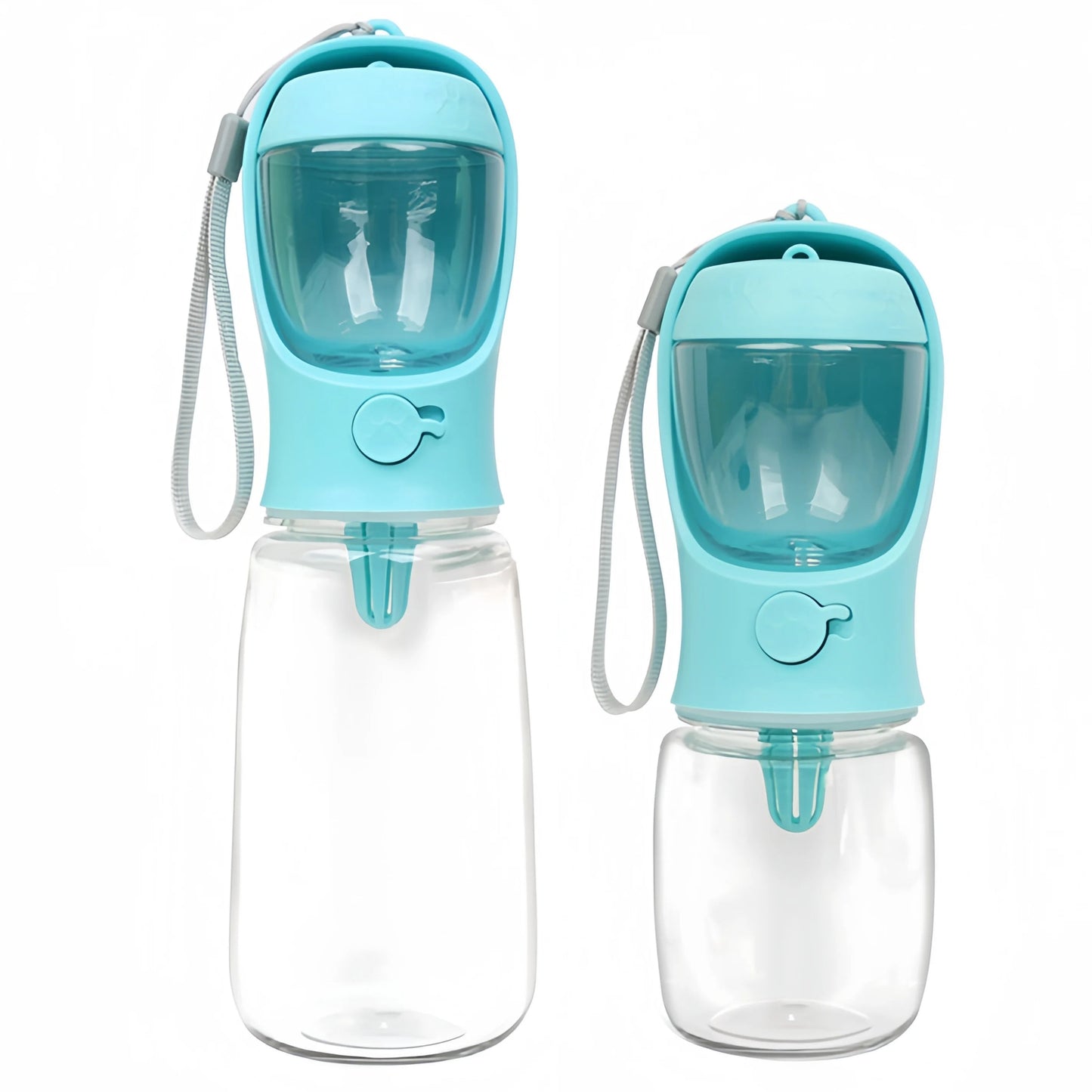2-In-1 Portable Dog Water Bottle & Food Storage Container